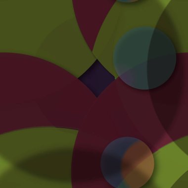 Daire saydam arka plan - eğilim seamless modeli.