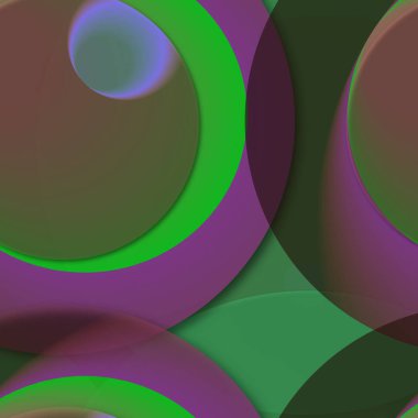 Daire saydam arka plan - eğilim seamless modeli.