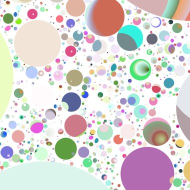 Daire saydam arka plan - eğilim seamless modeli.