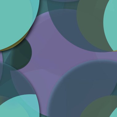 Daire saydam arka plan - eğilim seamless modeli.