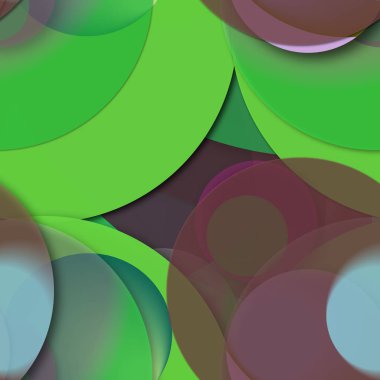 Daire saydam arka plan - eğilim seamless modeli.