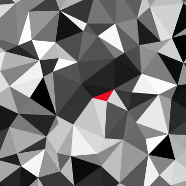 Üçgen poligonal arka plan - eğilim desen.