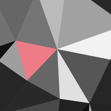 Üçgen poligonal arka plan - eğilim desen.