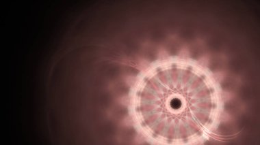 Fantezi kaotik renkli fraktal desen. Soyut Fraktal şekiller. 3D render resimde arka plan veya duvar kağıdı.