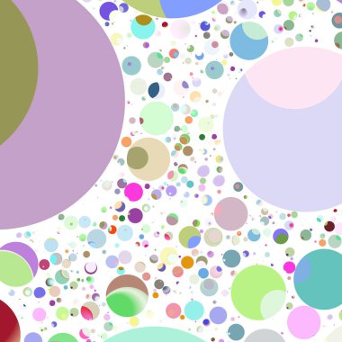 Daire saydam arka plan - eğilim seamless modeli.