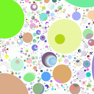 Daire saydam arka plan - eğilim seamless modeli.