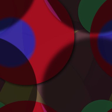 Daire saydam arka plan - eğilim seamless modeli.