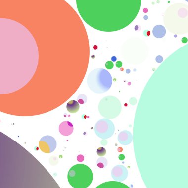 Daire saydam arka plan - eğilim seamless modeli.