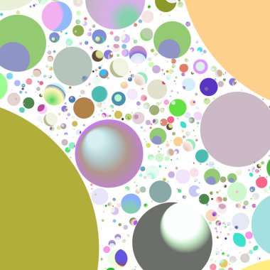 Daire saydam arka plan - eğilim seamless modeli.