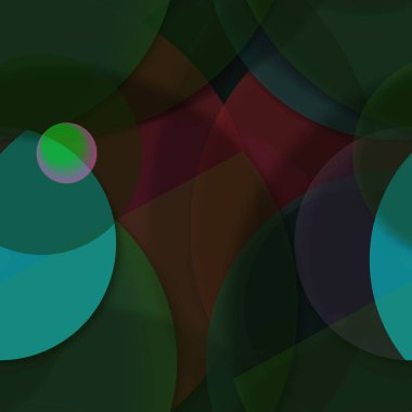 Daire saydam arka plan - eğilim seamless modeli.