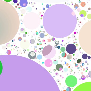 Daire saydam arka plan - eğilim seamless modeli.