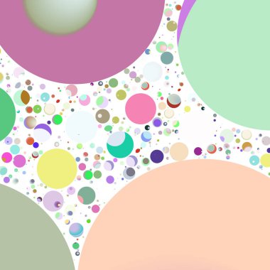 Daire saydam arka plan - eğilim seamless modeli.