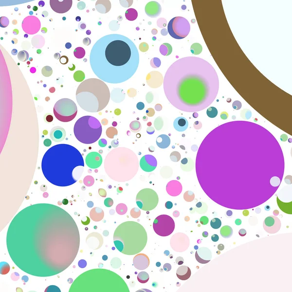 Circle transparency abstract background - trend seamless pattern.