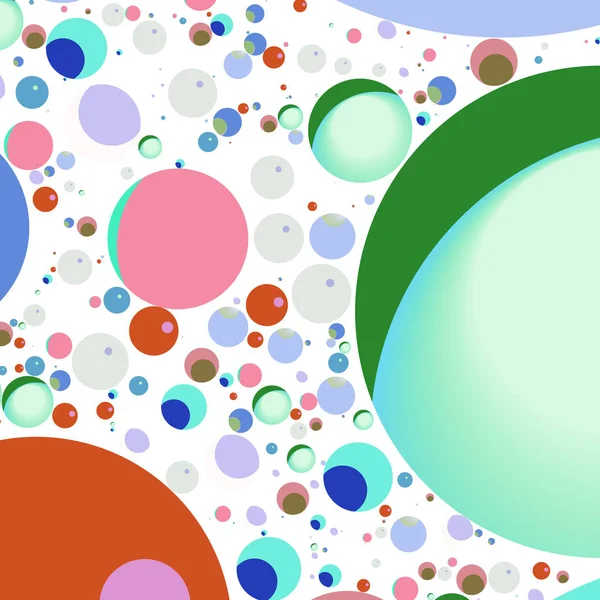 Daire saydam arka plan - eğilim seamless modeli.