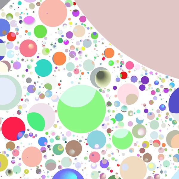 Daire saydam arka plan - eğilim seamless modeli.