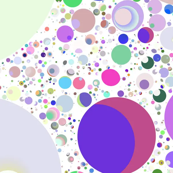 Daire saydam arka plan - eğilim seamless modeli.