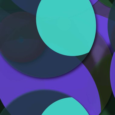 Daire saydam arka plan - eğilim seamless modeli.