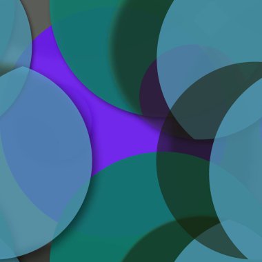 Daire saydam arka plan - eğilim seamless modeli.