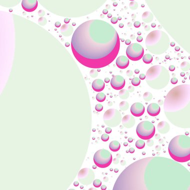 Daire saydam arka plan - eğilim seamless modeli.