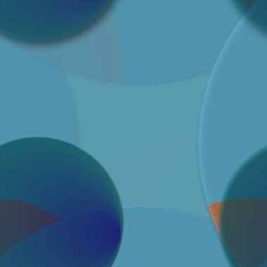 Daire saydam arka plan - eğilim seamless modeli.