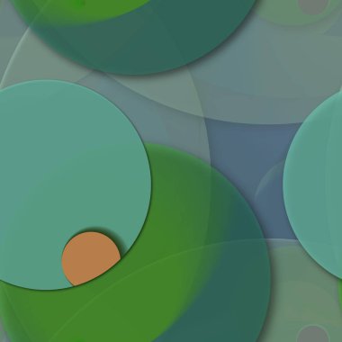 Daire saydam arka plan - eğilim seamless modeli.