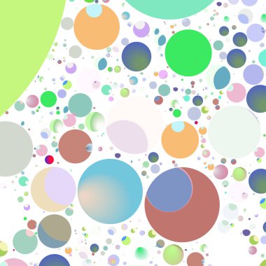 Daire saydam arka plan - eğilim seamless modeli.