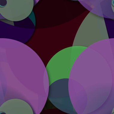 Daire saydam arka plan - eğilim seamless modeli.