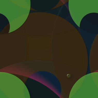 Daire saydam arka plan - eğilim seamless modeli.