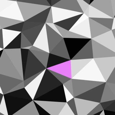 Üçgen poligonal arka plan - eğilim desen.