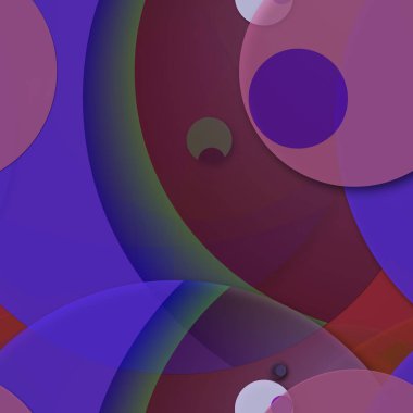 Daire saydam arka plan - eğilim seamless modeli.