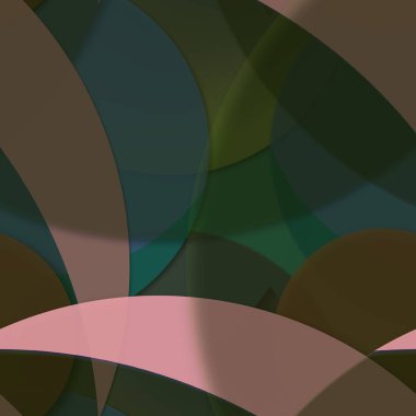 Daire saydam arka plan - eğilim seamless modeli.