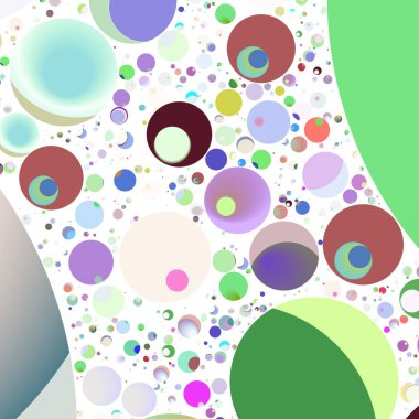 Daire saydam arka plan - eğilim seamless modeli.