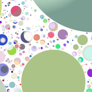 Daire saydam arka plan - eğilim seamless modeli.