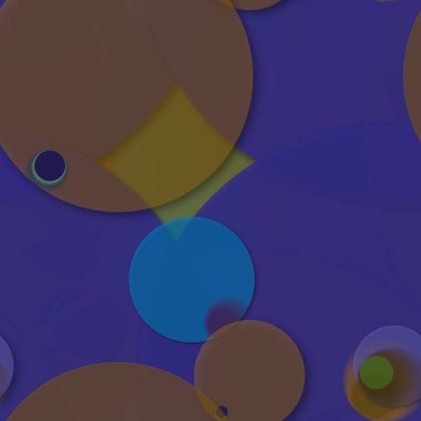 Daire saydam arka plan - eğilim seamless modeli.