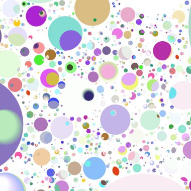 Daire saydam arka plan - eğilim seamless modeli.