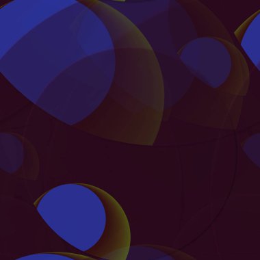 Daire saydam arka plan - eğilim seamless modeli.