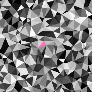 Üçgen poligonal arka plan - eğilim desen.