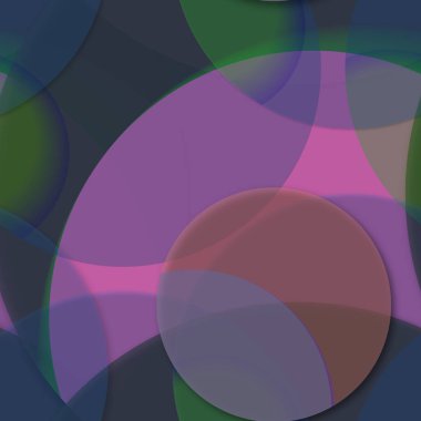 Daire saydam arka plan - eğilim seamless modeli.