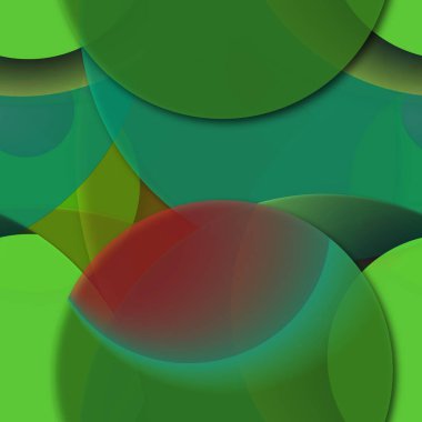 Daire saydam arka plan - eğilim seamless modeli.