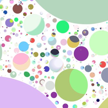 Daire saydam arka plan - eğilim seamless modeli.