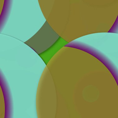 Daire saydam arka plan - eğilim seamless modeli.