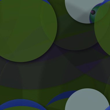 Daire saydam arka plan - eğilim seamless modeli.