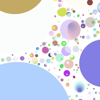 Daire saydam arka plan - eğilim seamless modeli.