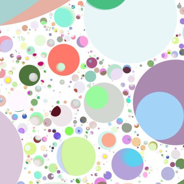 Daire saydam arka plan - eğilim seamless modeli.