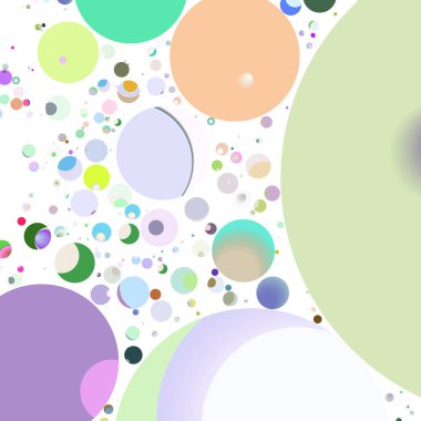 Daire saydam arka plan - eğilim seamless modeli.