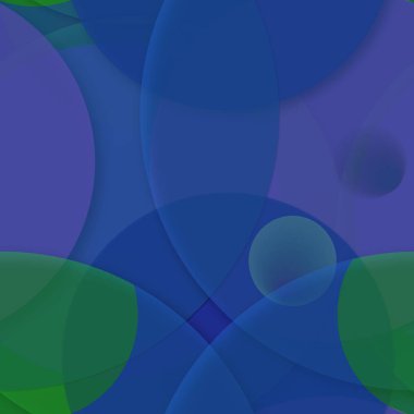 Daire saydam arka plan - eğilim seamless modeli.