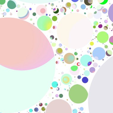 Daire saydam arka plan - eğilim seamless modeli.