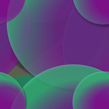 Daire saydam arka plan - eğilim seamless modeli.