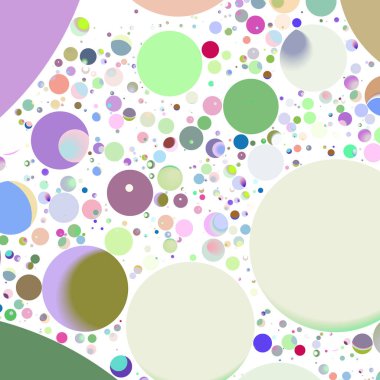 Daire saydam arka plan - eğilim seamless modeli.