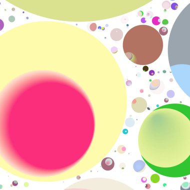 Daire saydam arka plan - eğilim seamless modeli.